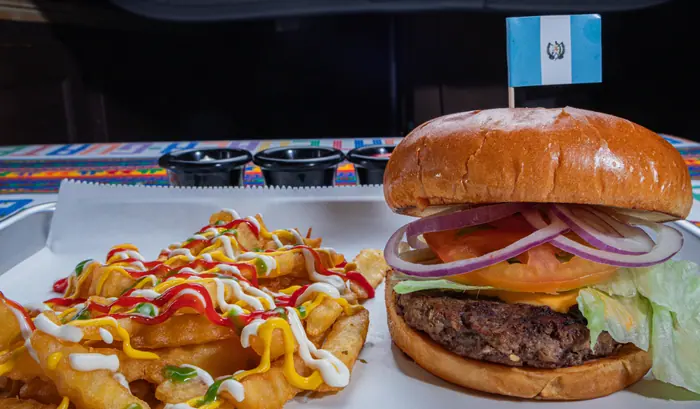 Hamburguesa de la casa